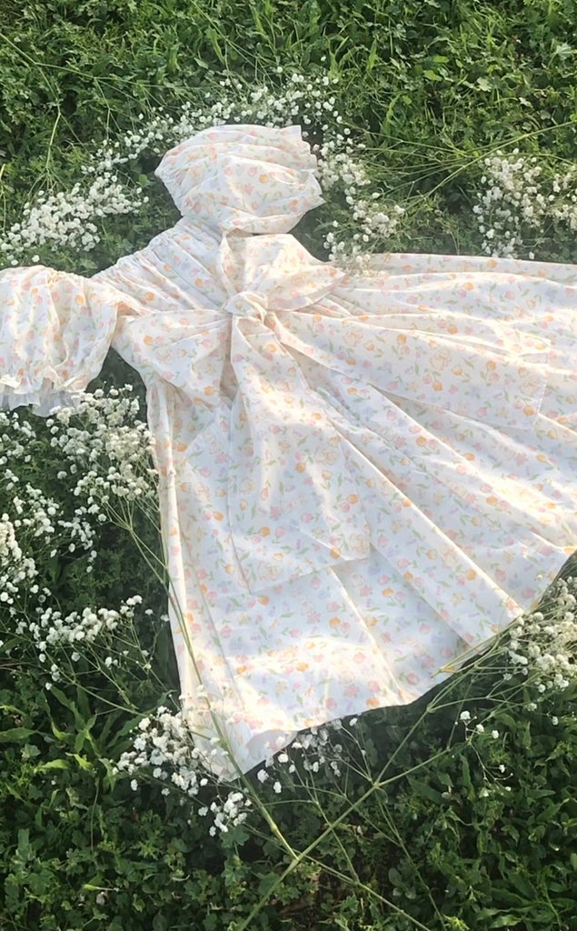 Hopping Cute Scalloped Dress