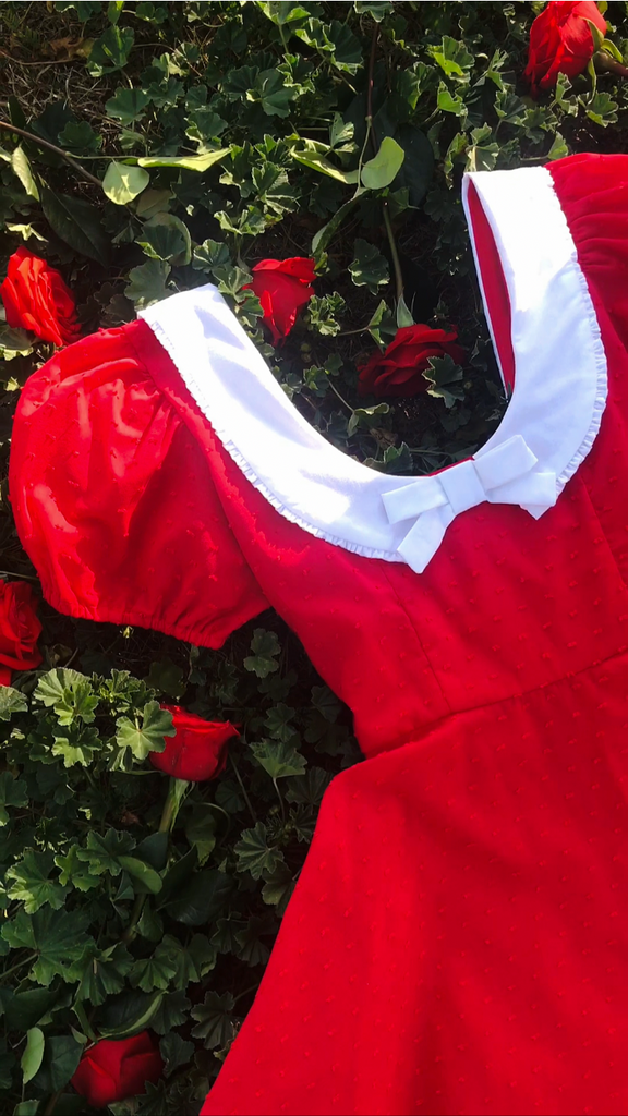 Maraschino Cherry Mini Dress (Shorter Length)