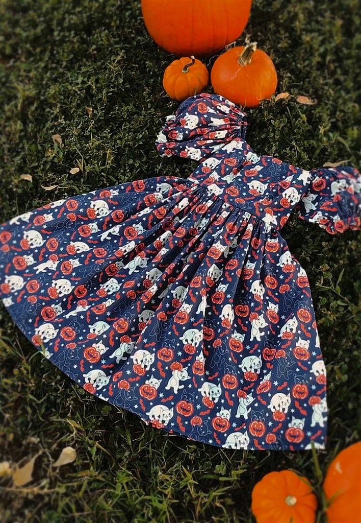 Purrfect Pumpkin Patch Dress