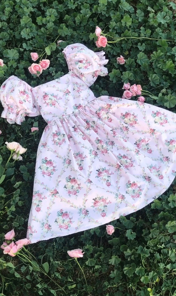 Vintage Romance Puff Dress