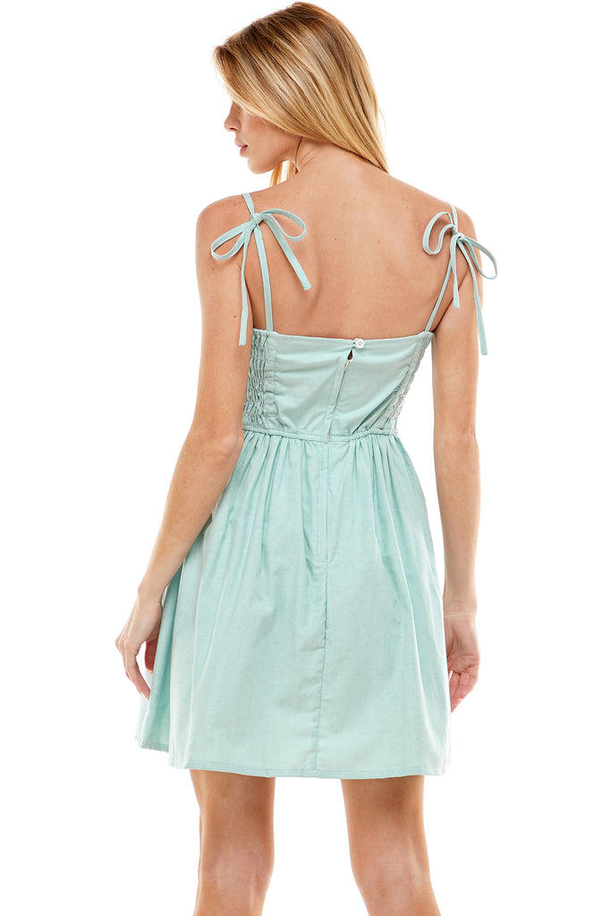 Sweet Sage Monroe Dress with Pockets