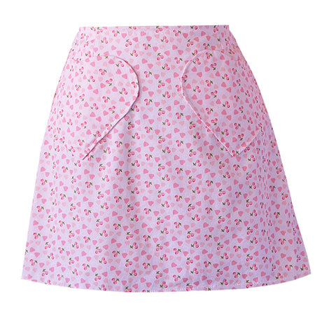Cherry Pie Lace Up Top