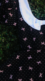 Bewitching Bows Mini Dress (Shorter Length)