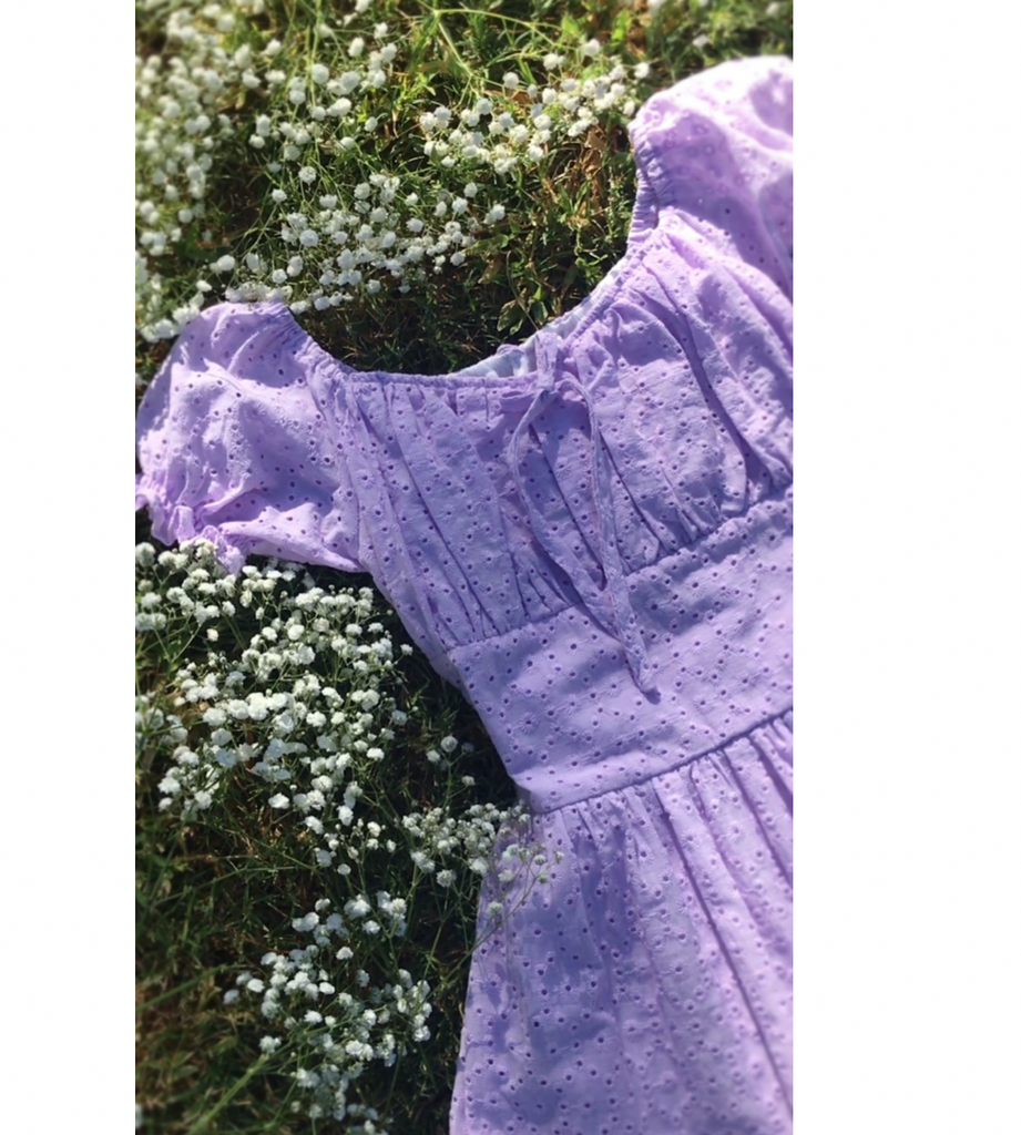 Lavender Tea Betty Dress with Pockets