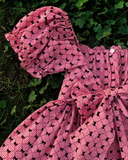 Candy Cane Kisses Scallop Dress