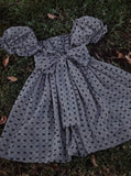 Enchanted Bows Scalloped Dress