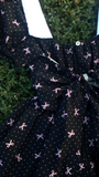 Bewitching Bows Mini Dress (Shorter Length)