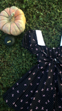 Bewitching Bows Mini Dress (Shorter Length)