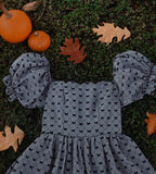 Enchanted Autumn Scalloped Dress