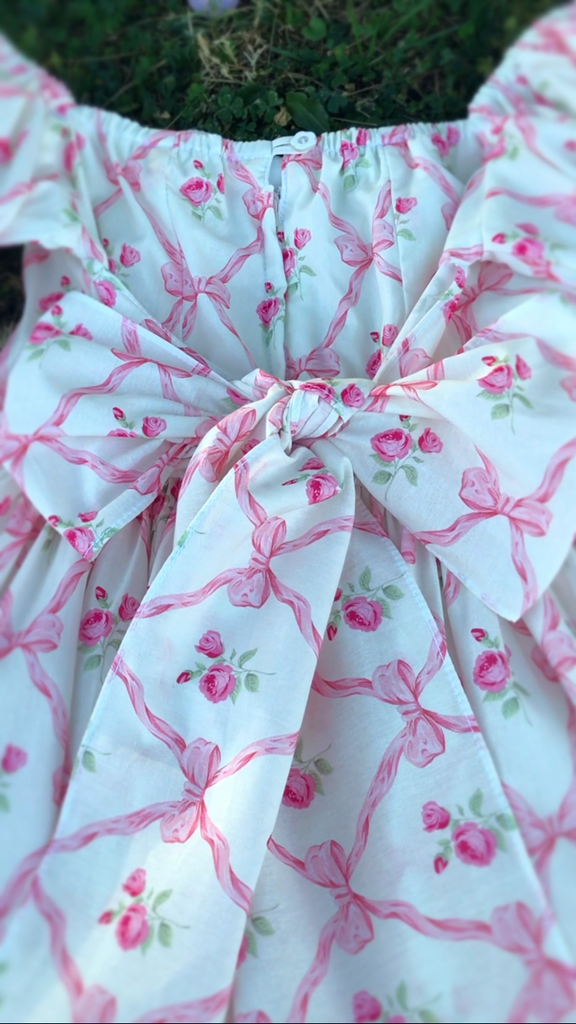 I'm Your Present Scalloped Dress