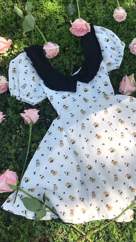 Teddy Espresso Mini Dress (Shorter Length)