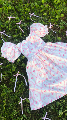 I'm Your Present Scalloped Dress