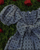 Enchanted Bows Scalloped Dress