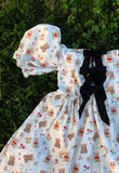 Teddy Tea Party Mini Dress (Shorter Length)
