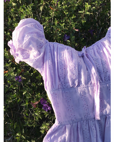 Lavender Haze Betty Dress with Pockets