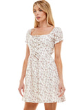 Cottage Lace Up Dress