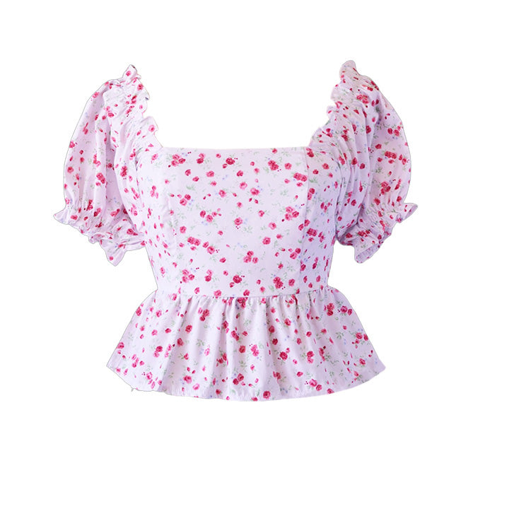 Rosy Garden Top